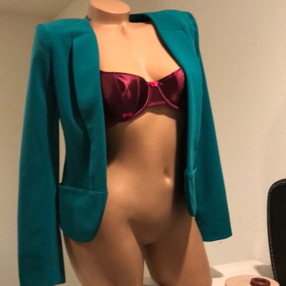 BEBE St Paddy’s Christmas Suit Jacket Blazer